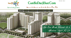 Desktop Screenshot of canhoduckhai.com