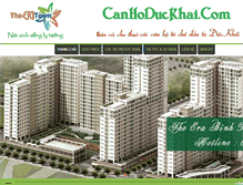 Tablet Screenshot of canhoduckhai.com